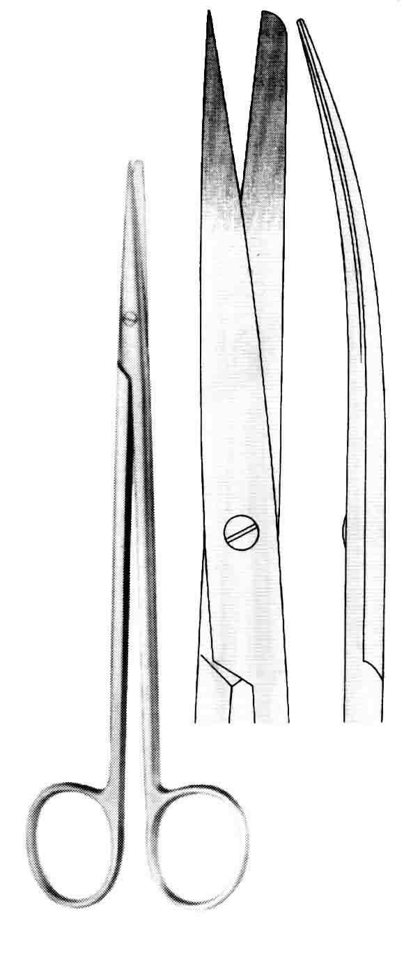 METZENBAUM MAKAS K/S EĞRİ 28 CM